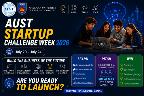 AUST | AMERICAN UNIVERSITY OF SCIENCE & TECHNOLOGY
